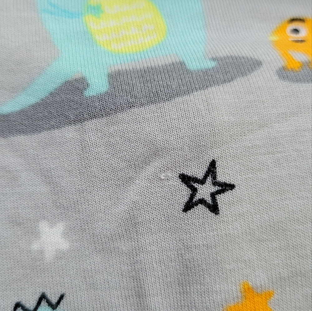 PLAY - Little Sleepies Monster Mayhem Zippy, 6-12M - Picture 5 of 5